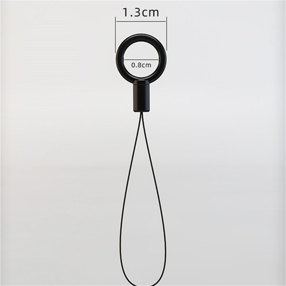 Anti Losing Rope U Disk Phone Black Rope Mobile Phone Straps Phone Lanyard Key Chain Holder