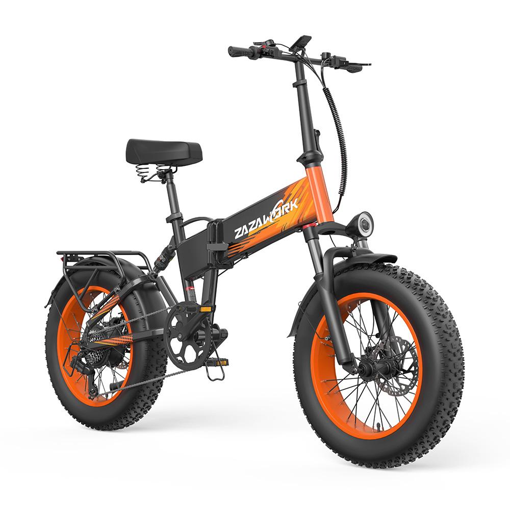 ZAZAWORK CF1000 Salokāms elektriskais velosipēds, 48V