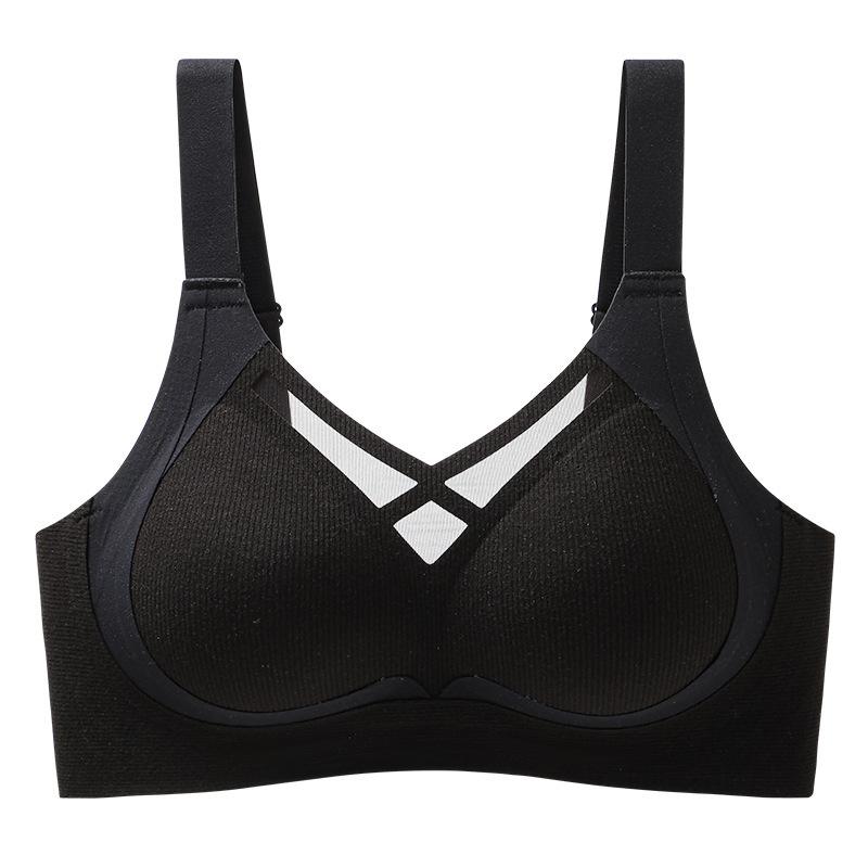 

Jelly has no traces, no steel ring, thin and soft support, gather and close the secondary breasts to prevent sagging, and the upper support for M （34/75ABC） чёрный