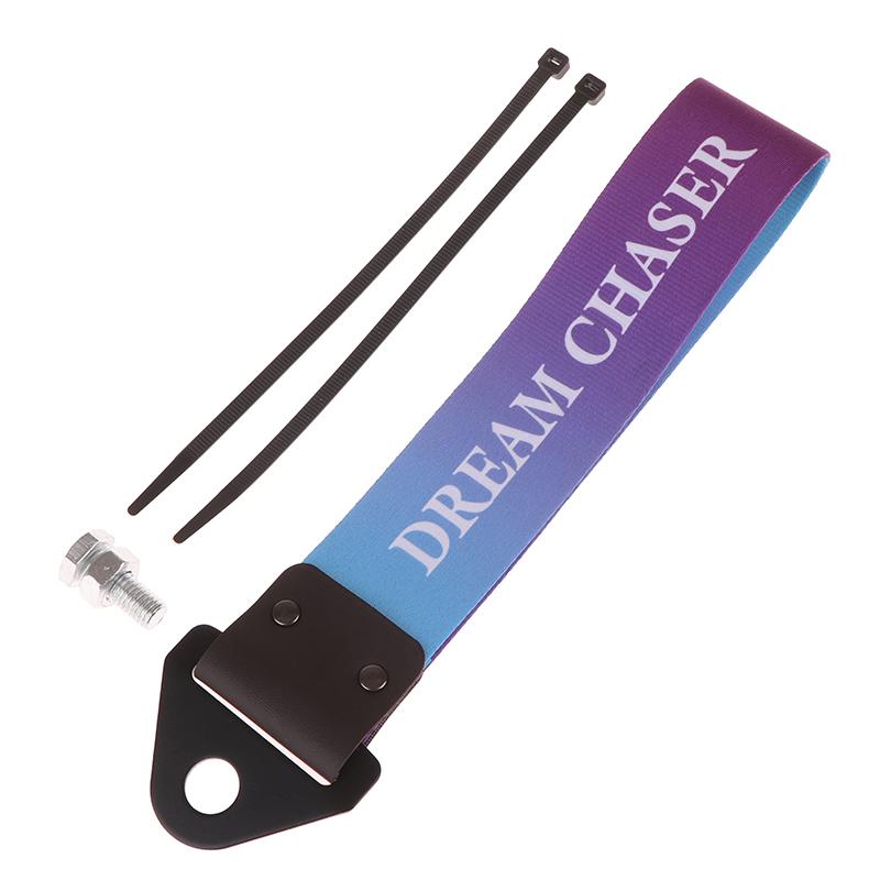 

1 шт. Буксировочный ремень Автомобильный буксировочный ремень Буксировочная штанга Нейлоновый автомобильный буксировочный трос Крюк Декоративный буксировочный крюк на передний бампер Тюнинг Shitbox C