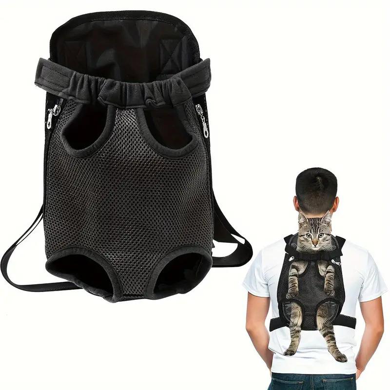 Dog Out Pet Portable Shoulder Chest Outdoor Cat Travel Breathable Backpack Four Legs Backpack Crossbody Pet Products