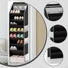 over The Door Shoe Organizer Hanging Rack with Pockets Versatile Reusable Hooks