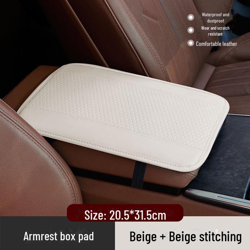Anti-Slip Car Central Armrest Cover Mat | Interior Decoration Accessory