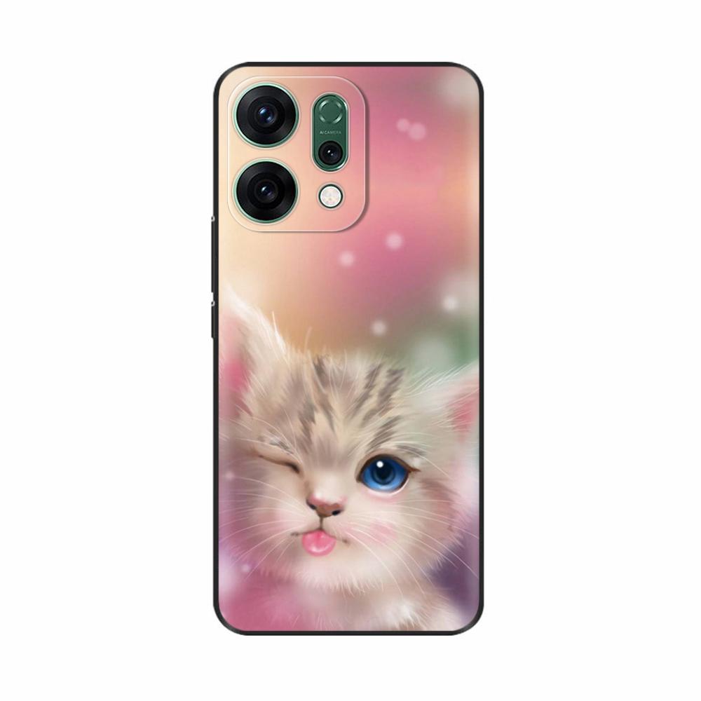 Phone Case For OPPO Reno 14F Case Reno14 Cover Cartoon Soft Silicone Case Protective Shell For Reno 14 Pro Reno14 F Coque Fundas