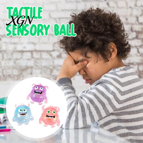 Soft Stress Ball Demon Squeeze Toy Slow-Rising TPR Fidget for Safe Relief Cute Decompression Gadget Kids Adults