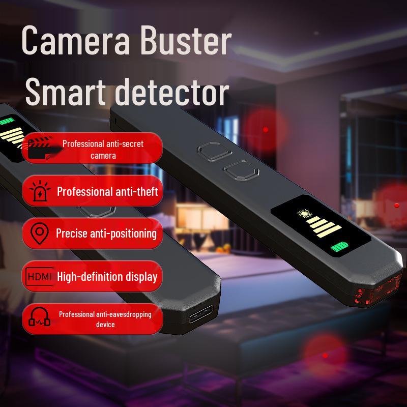 S6 Anti-Spy Camera Detector & Infrared Alarm for Eavesdropping and GPS Tracking Prevention