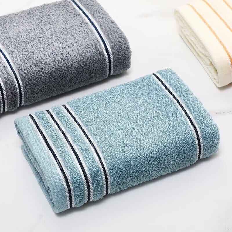 Jeliya Simple Stripe A-Class Antibacterial Face Towel
