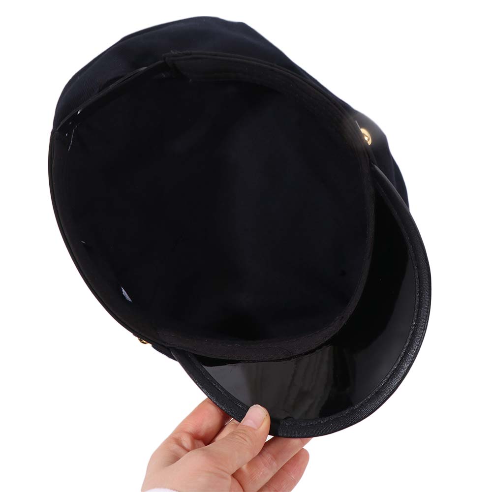 Tema Compagnia Aerea Cappello da Pilota Costume Accessorio Uniforme Cappellino da Pilota Cappellino Aeronautica Festa Cosplay