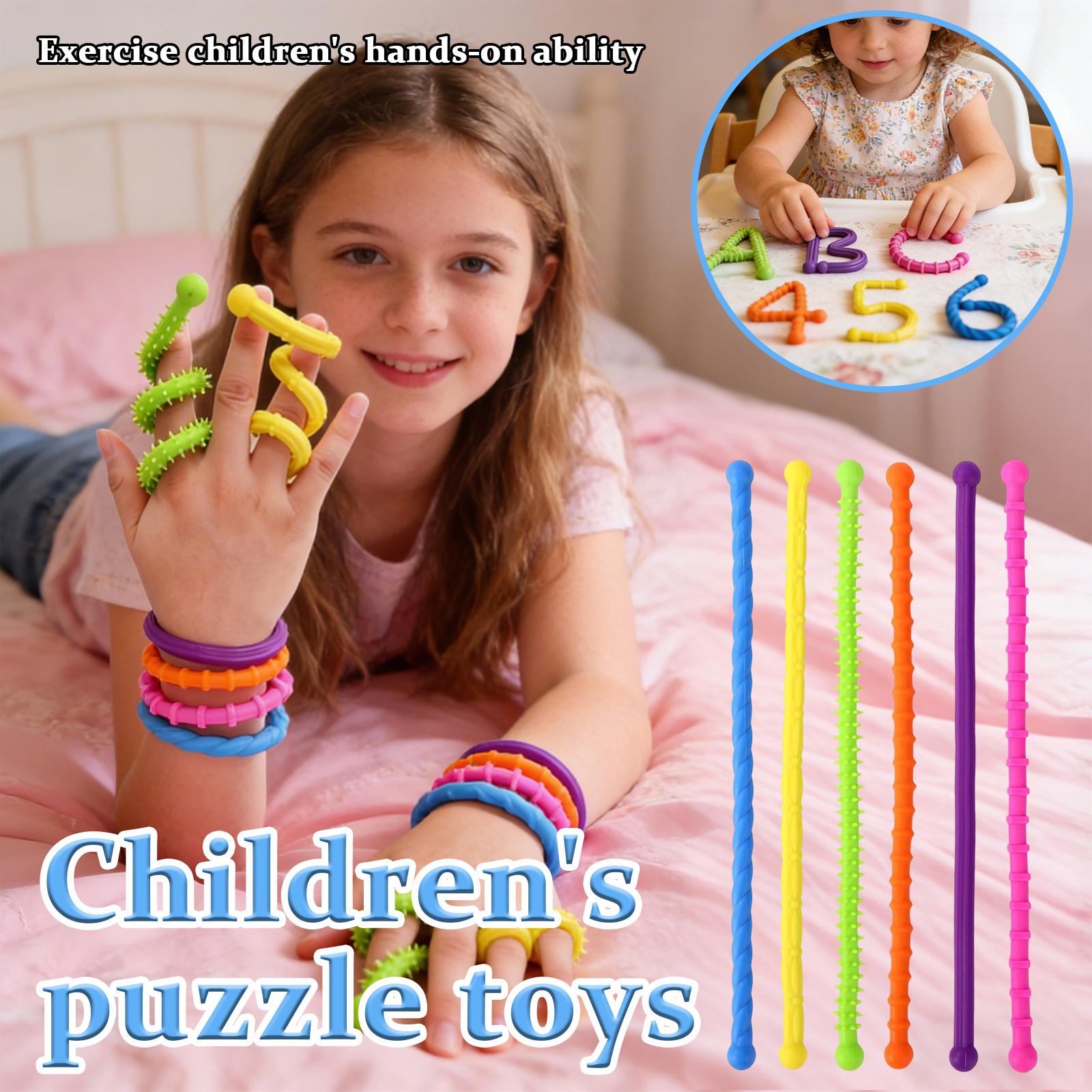 Деформируемая текстурная трубка-палка Детская игрушка для снятия стресса One Size