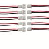5 Paar Micro JST PH 2.0 2PIN Stecker Buchse mit Drahtkabeln 80mm