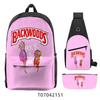 Backwoods Backpack Student Schoolbag Men'S And Women'S Outdoor Travel Bag Computer Bag Cigar Bag Three-Piece Backpack