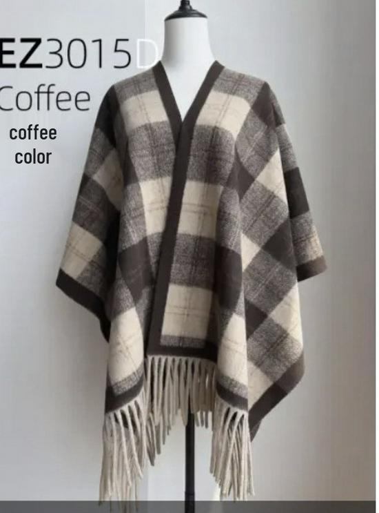 Leopard Print Knit Cheongsam Shawl – Women's Autumn/Winter 2025 Chinese Style Cardigan