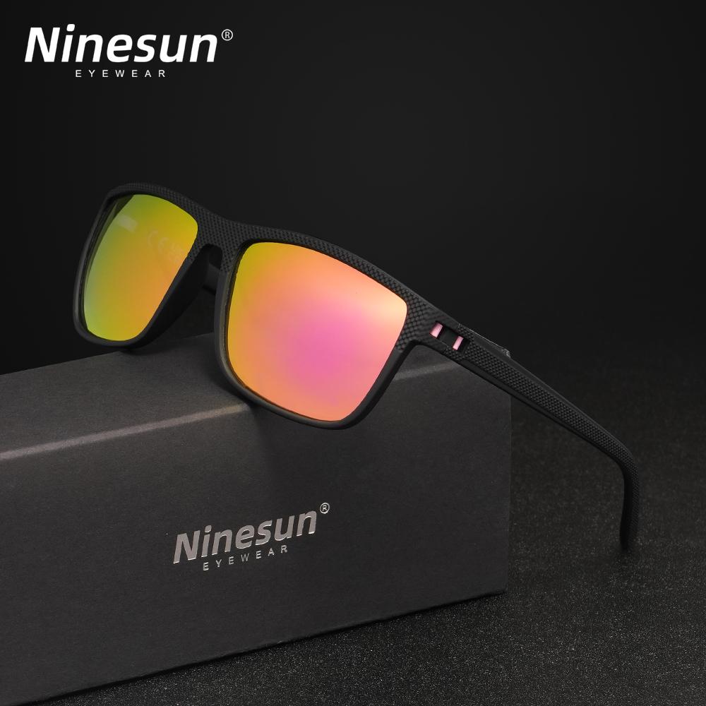 NINESUN New Fashion Men/Women Sunglasses Classic Mirror Lens Polarized UV400 Glasses Large Frame High Quality Driving Eyewear