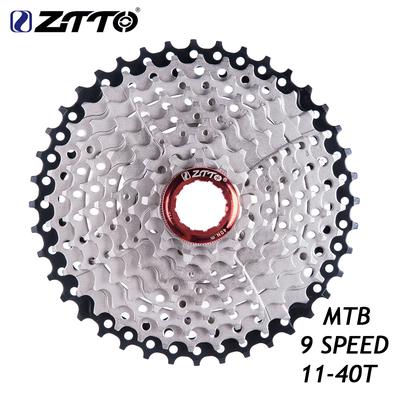 9 velocidades 11-40T MTB bicicleta de montaña bicicleta piñón de casete rueda libre YC
