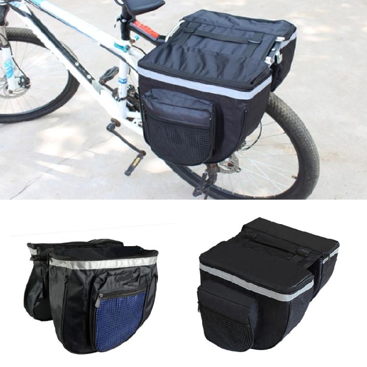 Road Bike Rear Carriers Bag Double Side Bicycles Saddles Bag Large Capacity Panniers Bag for Grocery Commuters Long Trip
