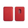 Magsafe Apple magnetic card bag to map custom logo for iPhone magnetic PU card sleeve painting