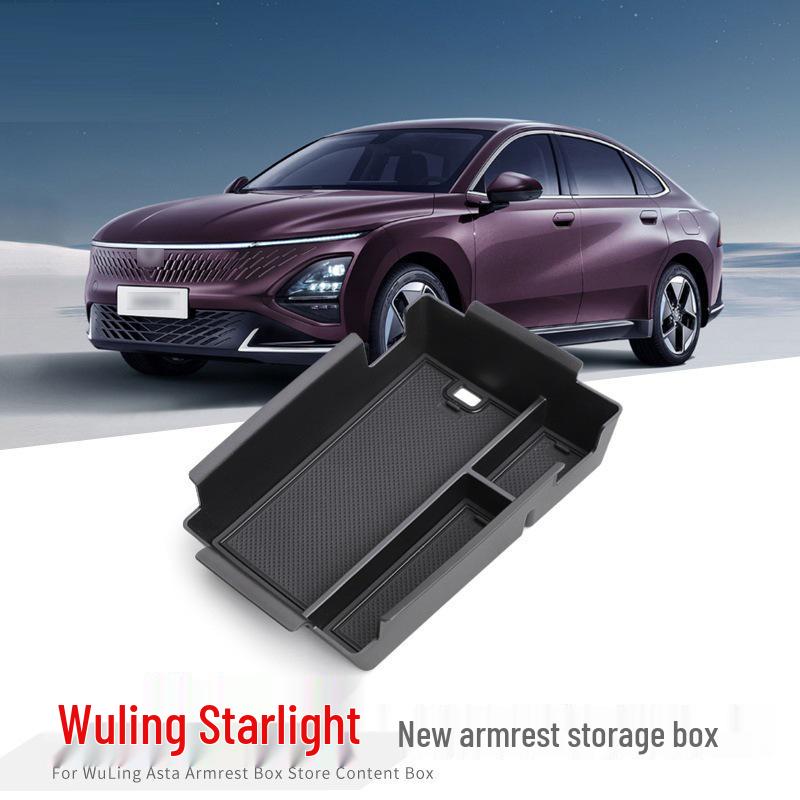 23-24 Wuling Starlight Car Console Armrest Storage Box & Organizer