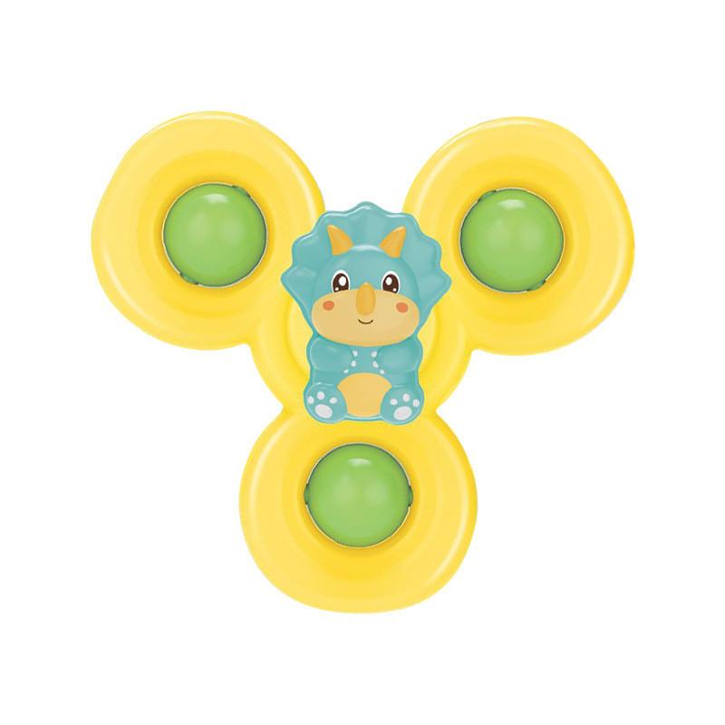Infant Spinner Toy Pack With Plastic Material For Bath And Classroom Fun
