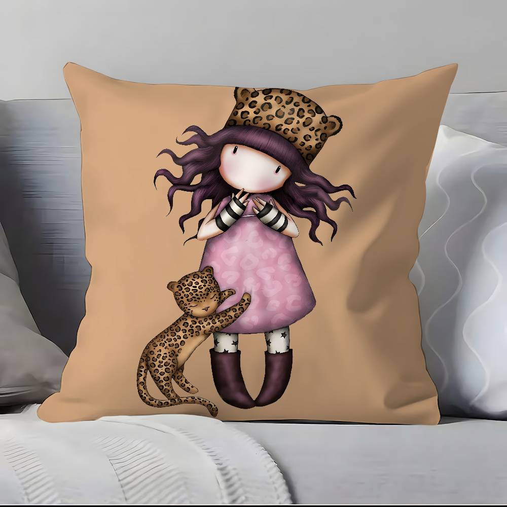 S-S-Suzanne W-Woolcott's S-Santoro G-Gorjuss Pillow Case Pillowcase Soft Skin Friendly & Comfortable With A Hidden Zipper