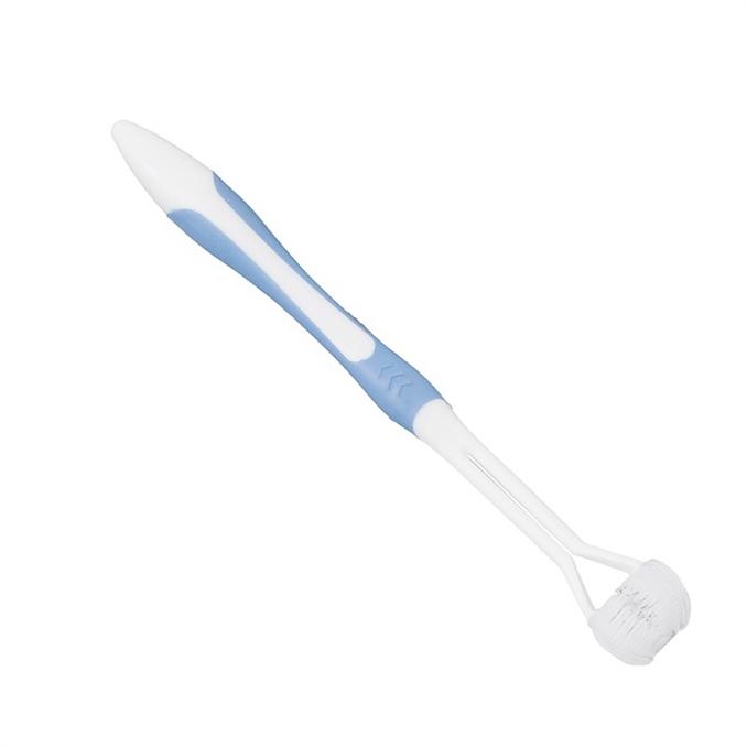 Home Massage Three-head Toothbrush All-round Toothbrush Three-sided Toothbrush Oral Cleaning Soft Toothbrush