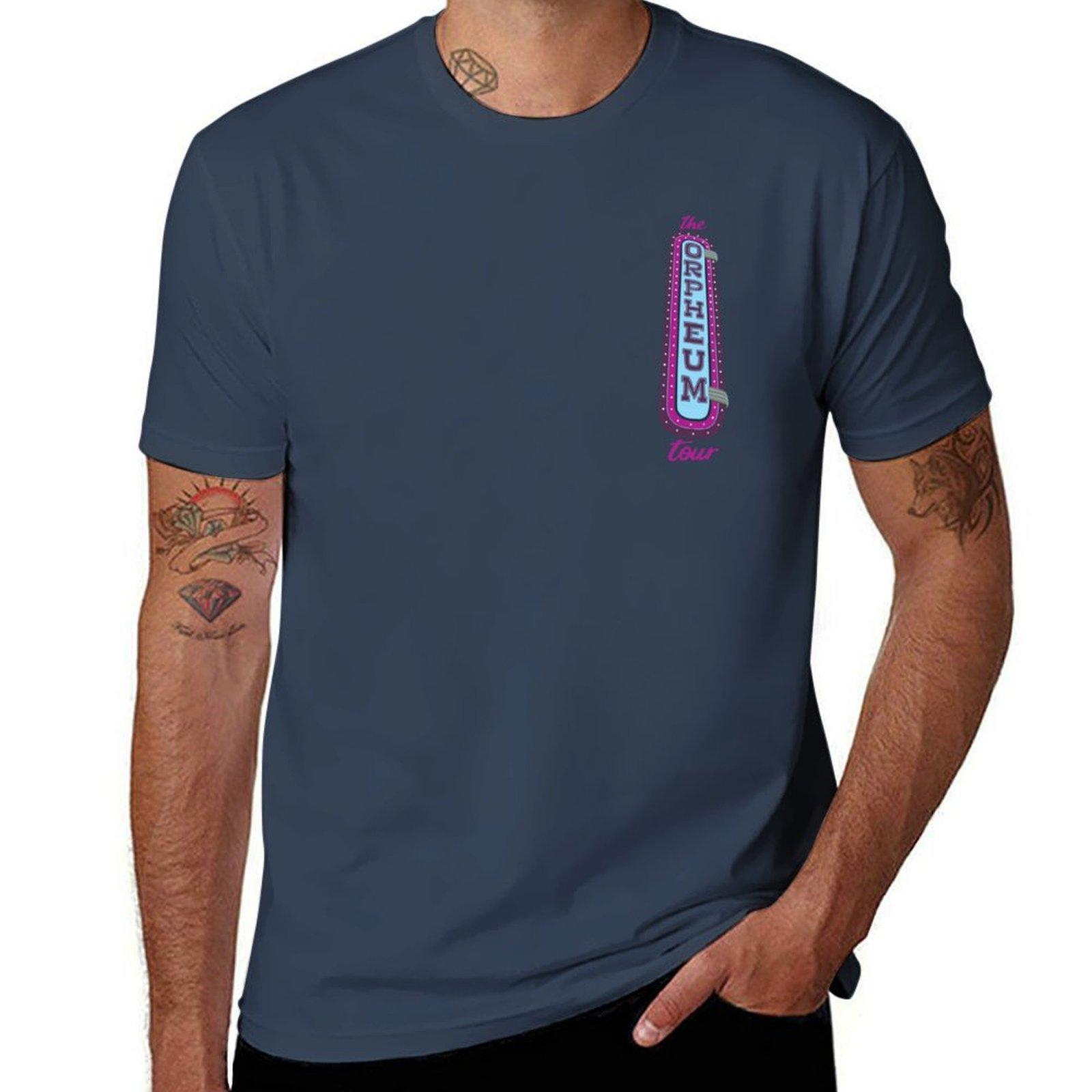 Official The Orpheum Tour Merch TShirt Work Wear Breathable Tee S