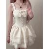 Sweet and unique, super good-looking fluffy cake dress for women in spring and summer, small and thin princess skirt