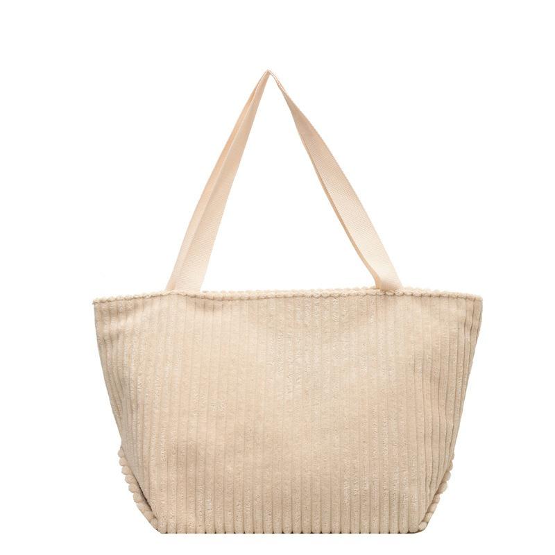 Tote bag fashionable large-capacity shopping bag casual literary canvas handbag simple retro shoulder women's bag