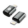 Type-C Female to Lightning Male Adapter for Charging & OTG