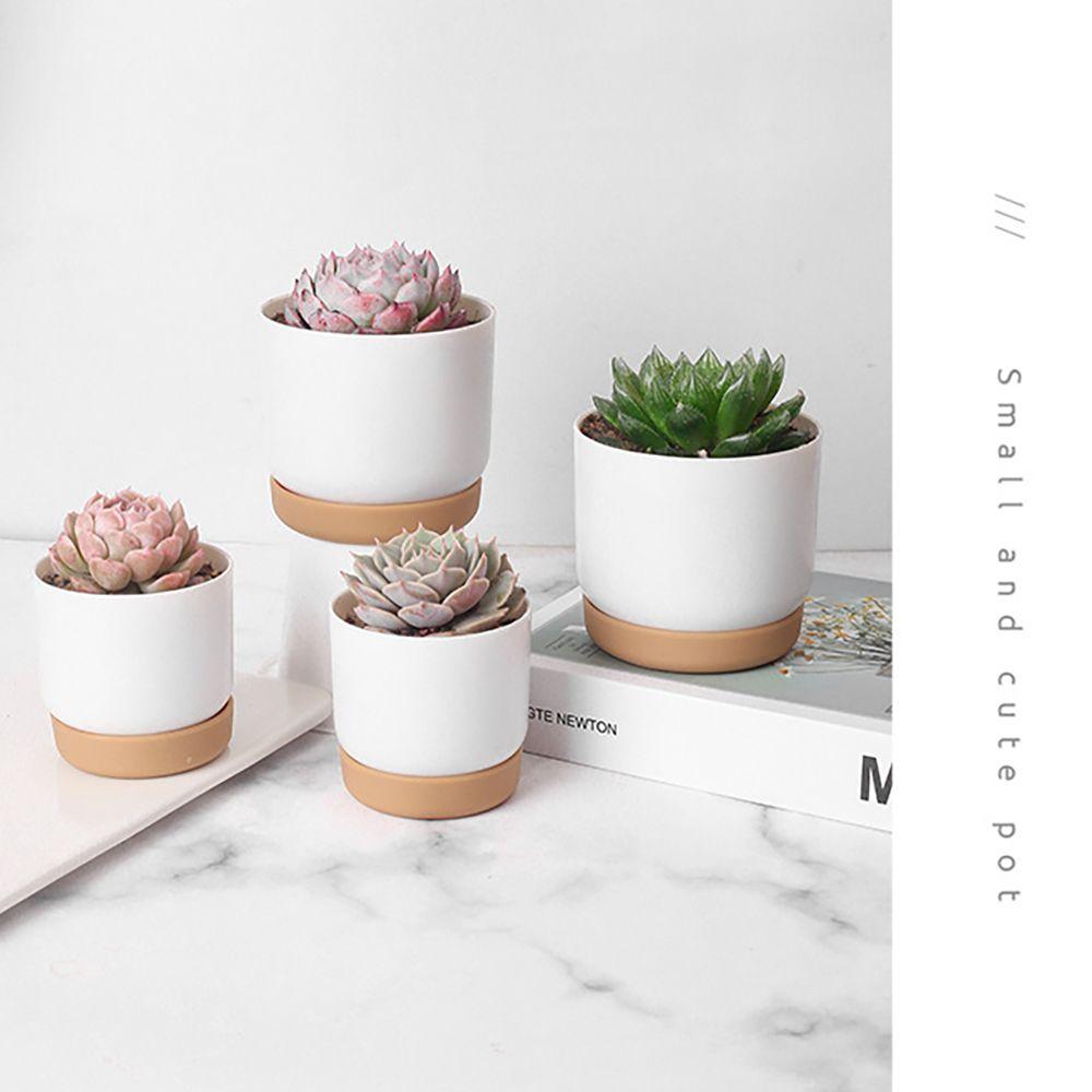 Automatic Water Absorption INS Style Flower Planter Flowerpot Succulent Planter Pot Garden Supplies