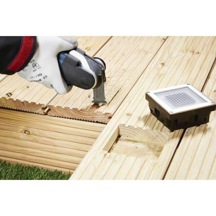 Lame pour outils multi-fonctions - Bosch - AIZ 32 EPC - 10 pièces - 50x32 mm - Noir