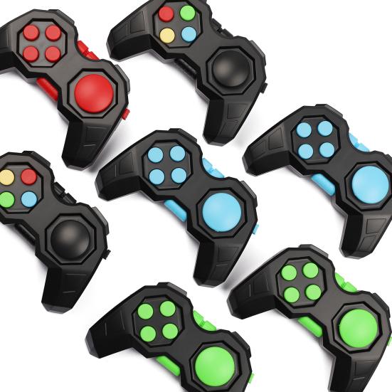 Brinquedo Fidget de Controle de Jogo com Cordão Alívio de Estresse Mini Gamepad Joystick Roller Clicker Brinquedo Ferramenta de Descompressão para Casa Escritório Trabalho