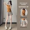 2024 Women's Summer Running Set: Quick-Dry Cardigan, Vest, Yoga Suit, and Shorts