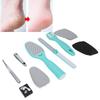 Foot File Set Callus Shaver Sandpaper Nail File Dead Skin Removal Pedicure Tool Set