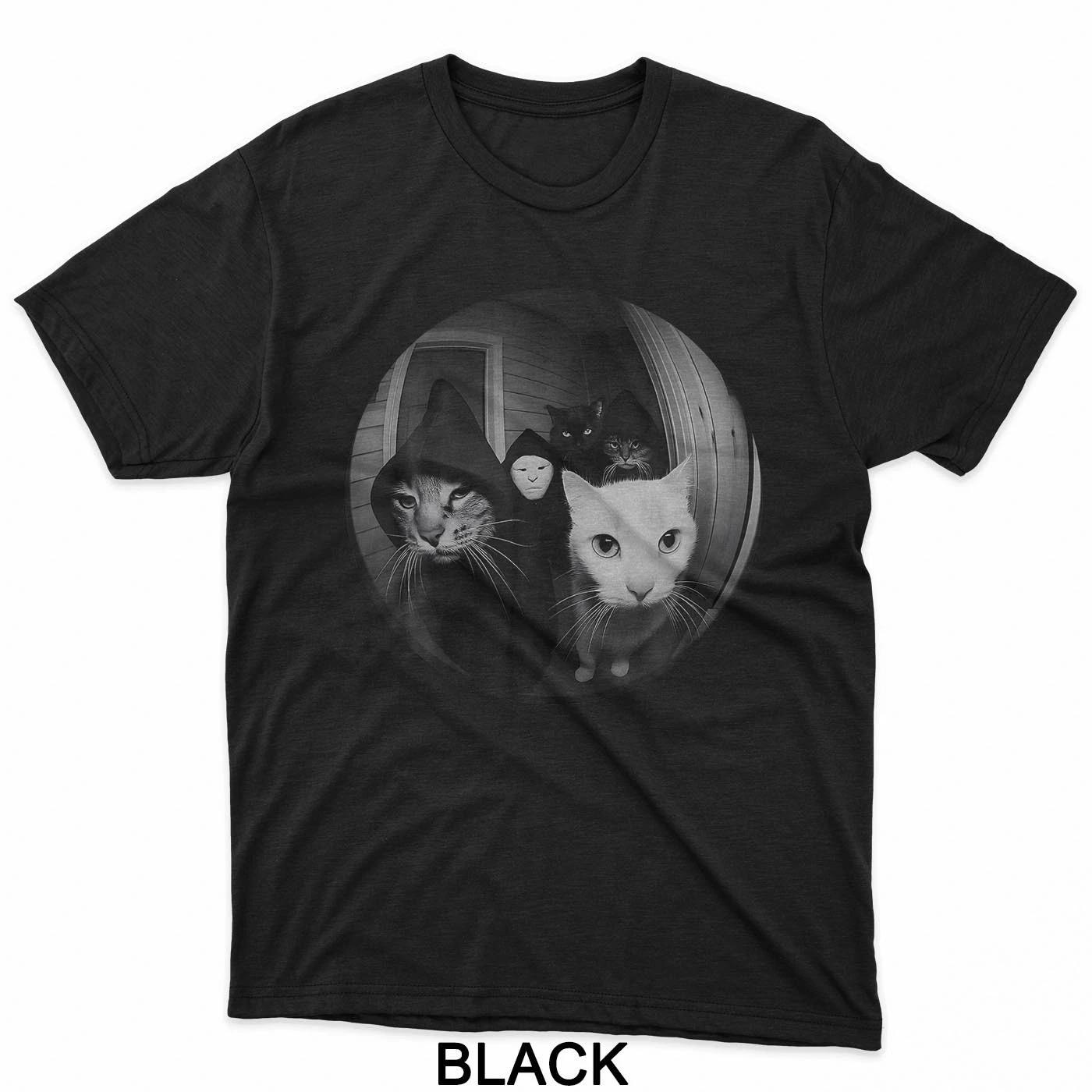 Funny Gangster Cats Street Brainrot T-Shirt M