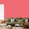 Hearts Coral Wallpaper 50x1000