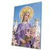 Lady DIY Special Shape Drill Art Craft Pearl Diamond Painting with Frame 11.81x15.75in Diamond Art Pearl Painting Kit Gift
