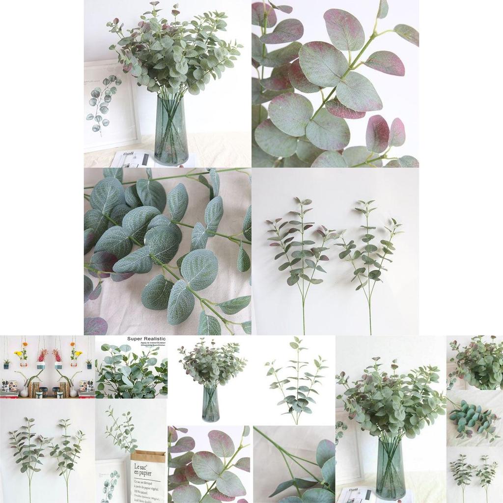 Vibrant 68cm Silk Eucalyptus Green Plant For Beautiful Indoor Decor Arrangements