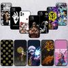 Art One Piece Law Case for Samsung Note 20 10 S25 Plus Ultra Lite FE M20 M21 M30 M31 M51 A11 A26 A51 A52 A53 A56 A70 A71 A72 A73