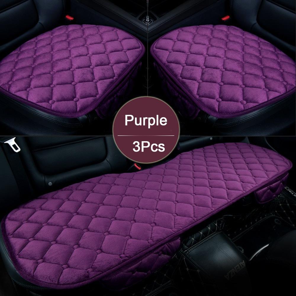 Plush Winter Car Seat Cover Anti-slip Auto Protector Mat Practical Auto Seat Cushion  Van