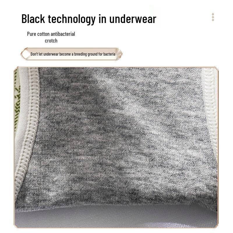 LANGSHA Women's High-Waist Cotton Tummy Control Briefs