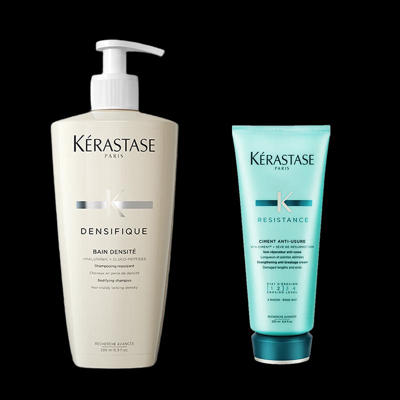 

Kérastase Densifique Shampoo 500ml & Resistance Conditioner 200ml Set