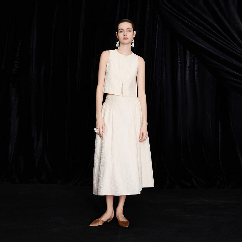 Lanzhi Lantingxu New Chinese Jacquard A-Line Skirt