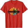 Nature Reflection Forest Trees Outdoor Wildlife T-Shirt