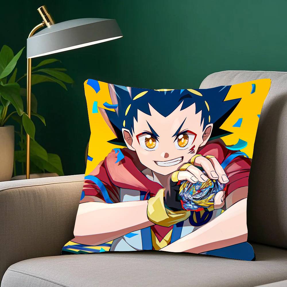 Anime B-Beyblade X Kissenbezug Heimdeko Überwurf für Sofa Bett Auto Zimmerdeko Geschenkidee