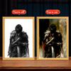 Anime Figure Light Painting Photo Frame Berserk Behelit Griffith Action Figures Led Lamps Room Decor  Chirstmas Gifts moon Lamp