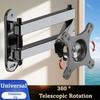 Rotatable Computer Bracket 10-37in TV Holder Versatile Universal LCD Monitor Bracket  Home Office