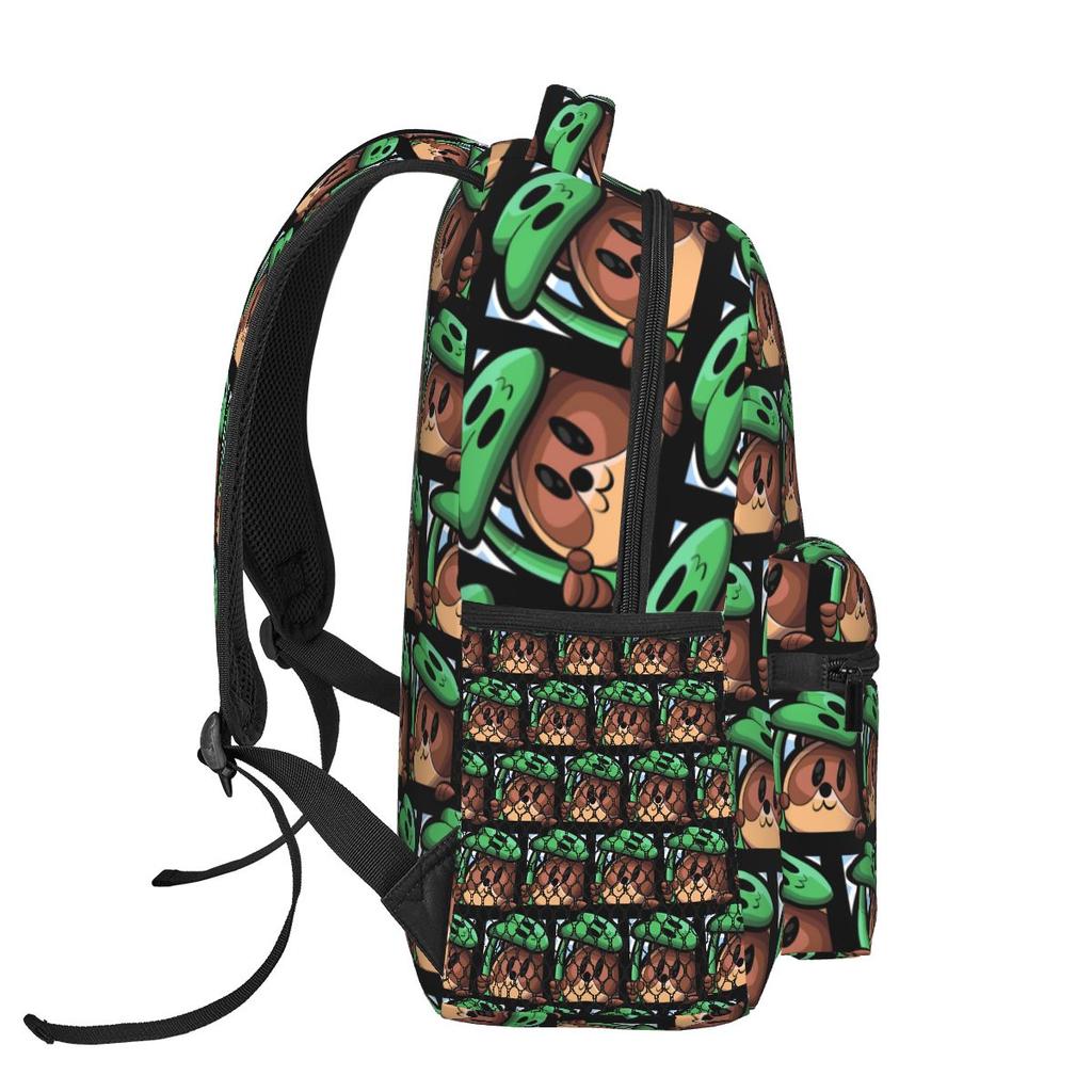 Tenuki Tanuki Backpack Student Boys Girls BookBag Children School Bag Laptop Shoulder Bags for Men Women