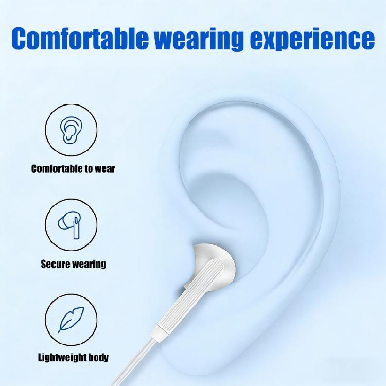 Corded Earbuds In-Ear Earphones Noise Isolating Headphone with Microphone 3.5mm/Type C Ear Buds for Smartphones Music