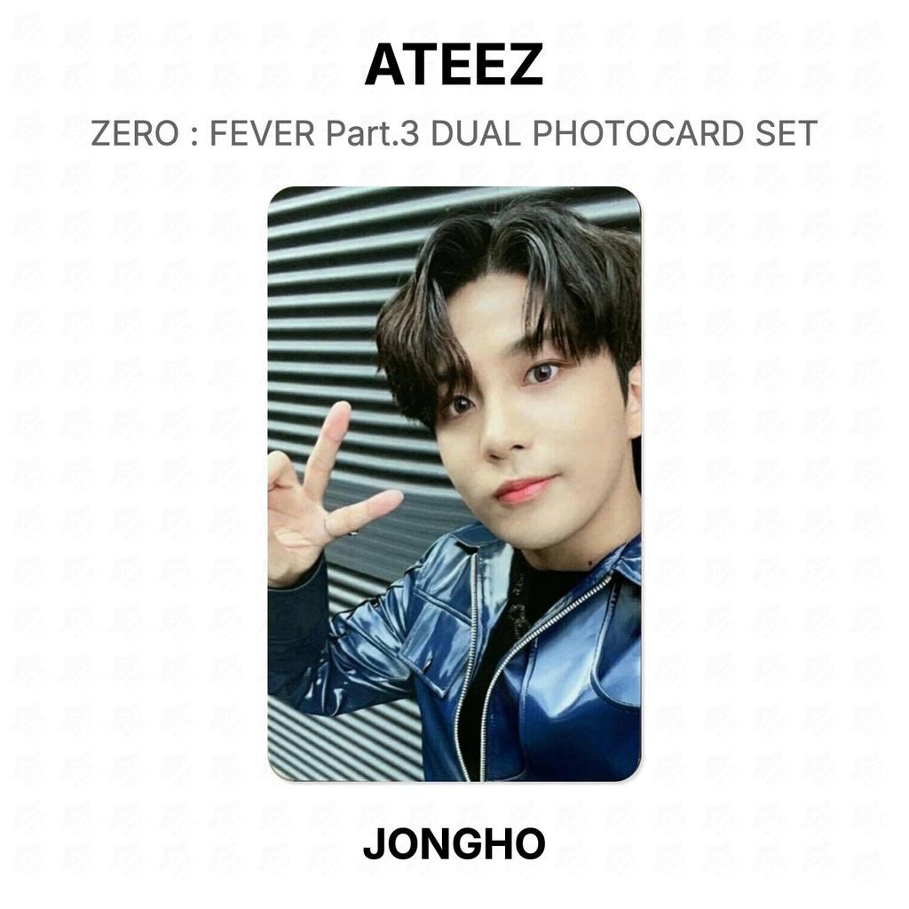 ATEEZ ZERO : FEVER Part.3 DUAL PHOTOCARD SET Official Photocard