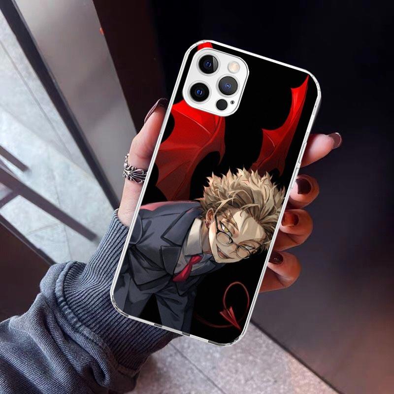 

Hawks MHA My Hero A-Academy Phone Case For iPhone 17 Air 11 13 Mini 14 15 Plus 16 12 Pro Max 16E SE 7 8 Pattern Soft TPU Back Co iPhone 14 Plus